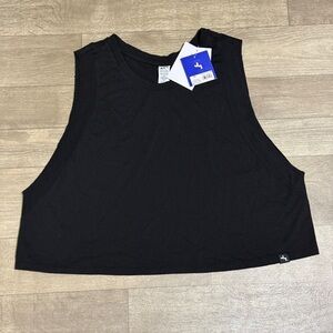 Joy Lab Women’s Cropped Fit Tank Black size XL